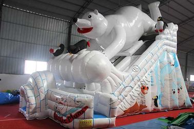 Κίνα Πολικών αρκουδών Themed μεγάλο διογκώσιμο φωτογραφικών διαφανειών υλικό PVC CE τυποποιημένο που γίνεται εργοστάσιο