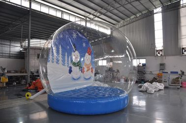 Κίνα Το απόθεμα στο διογκώσιμο χιόνι πώλησης παρουσιάζει σφαίρες, σφαίρα χιονιού Χριστουγέννων, διογκώσιμη σφαίρα επίδειξης Χριστουγέννων για τη διακόσμηση εργοστάσιο
