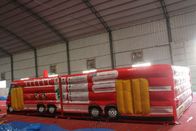 Μεγάλη διογκώσιμη σειρά μαθημάτων wsp-290 εμποδίων πυροσβεστικών οχημάτων για την υπαίθρια παιδική χαρά προμηθευτής