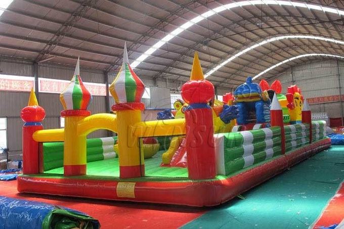 Ανθεκτικές διογκώσιμες πόλη διασκέδασης/παιδική χαρά Bouncy Castle για τον παιδικό σταθμό