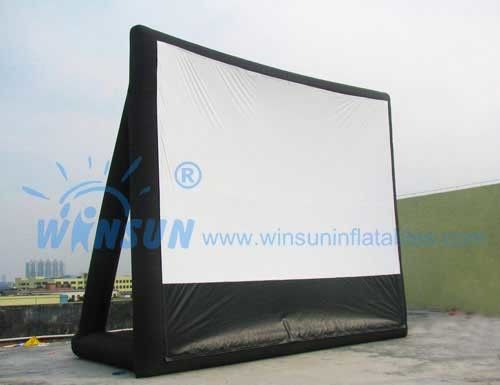 Αδιάβροχη διογκώσιμη πρότυπη, διογκώσιμη οθόνη 10x5.7m ή 8x4m κινηματογράφων