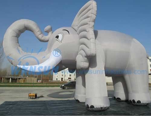 Πυρκαγιά - διογκώσιμος ελέφαντας καθυστερούντω, διογκώσιμα προϊόντα διαφήμισης PVC