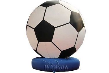 Υλικές διογκώσιμες πρότυπο PVC/υπηρεσία λογότυπων συνήθειας στόχου ποδοσφαίρου αποδεκτή