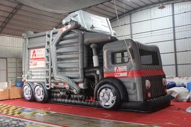 Κίνα Διογκώσιμη ξηρά φωτογραφική διαφάνεια 13.7x4.5m εμπορικού βαθμού ύφος φορτηγών απορριμάτων εργοστάσιο