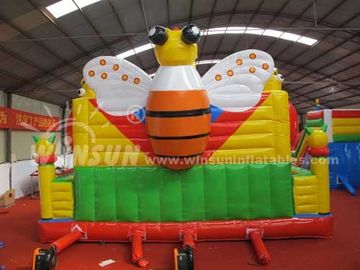 Κίνα Εργατικός μελισσών κόσμος διασκέδασης θέματος διογκώσιμος, χτύπημα PVC 0.9mm - επάνω παιδική χαρά εργοστάσιο