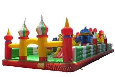 Κίνα Ανθεκτικές διογκώσιμες πόλη διασκέδασης/παιδική χαρά Bouncy Castle για τον παιδικό σταθμό εργοστάσιο