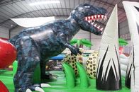 Διογκώσιμη πόλη διασκέδασης Themed δεινοσαύρων, εμπορικός διογκώσιμος άλτης παιδιών προμηθευτής